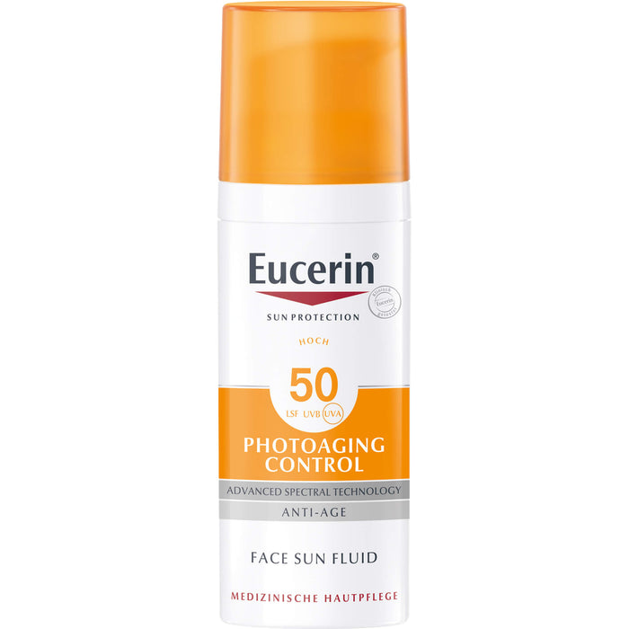 Eucerin Photoaging Control Face Sun Fluid LSF 50, 50 ml Solution