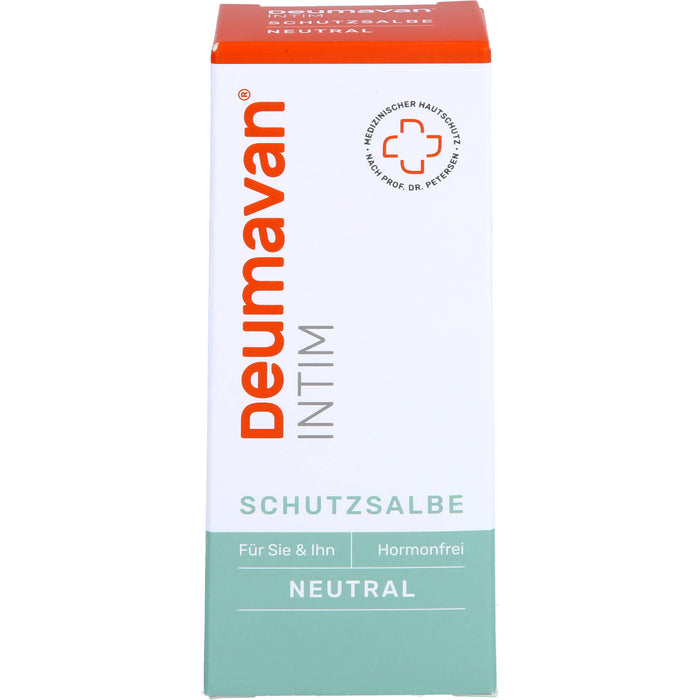 Deumavan Neutral Schutzsalbe er + sie zum täglichen Intimschutz, 50 ml Fatty ointment