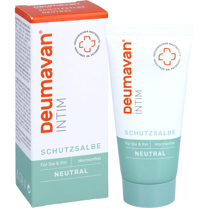 Deumavan Neutral Schutzsalbe er + sie zum täglichen Intimschutz, 50 ml Fatty ointment