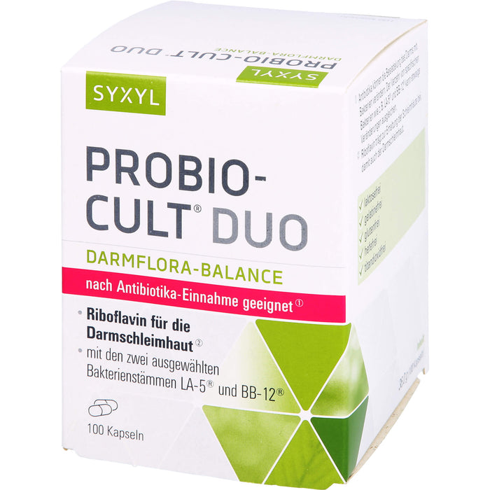 SYXYL Probio-Cult Duo Darmflora-Balance Kapseln, 100 pcs. Capsules