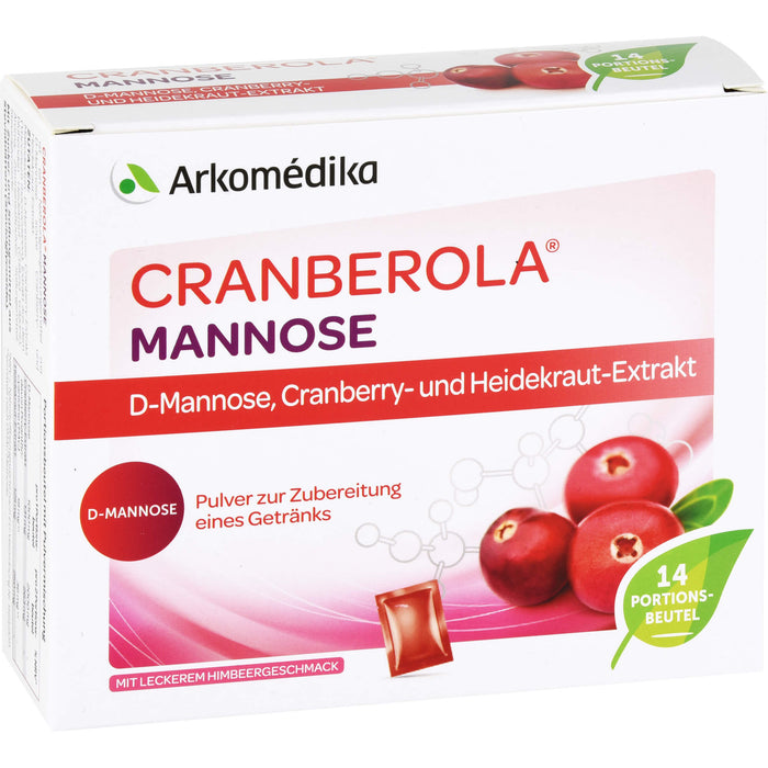 Arkomédika Cranberola Mannose Pulver, 14 pcs. Sachets