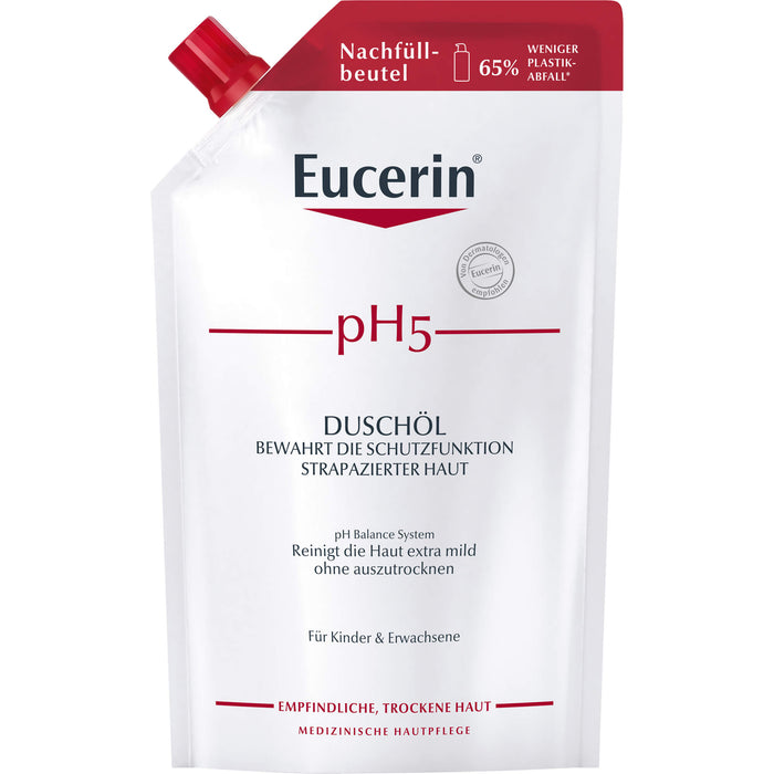 Eucerin pH5 Duschöl Nachfüllbeutel, 400 ml Gel