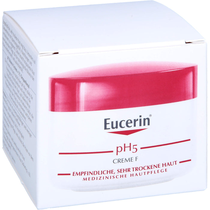 Eucerin pH5 Creme F Empfindliche Haut, 75 ml Creme