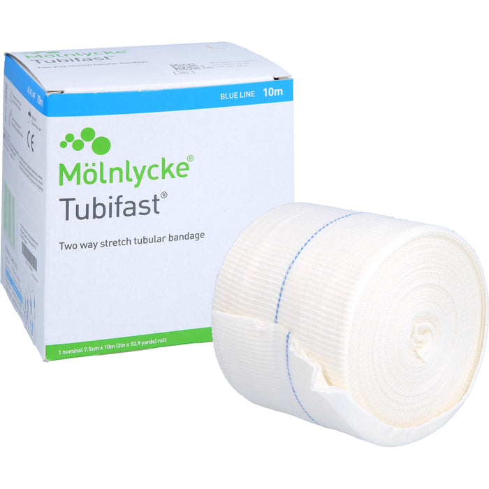 TUBIFAST 2-WAY-STRETCH 7,5 cmx10 m blau, 1 St VER