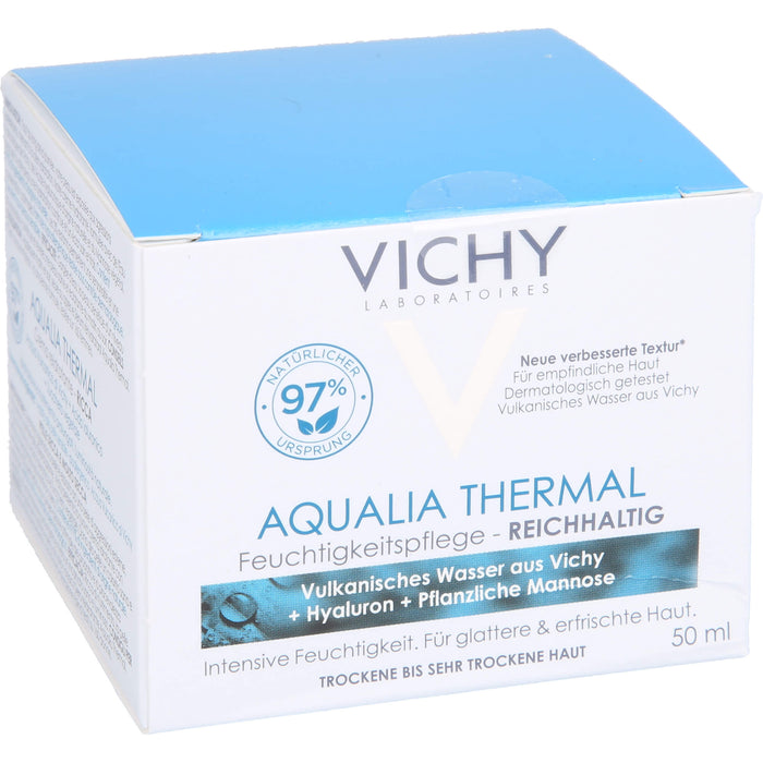 VICHY Aqualia Thermal reichhaltige Feuchtigkeitspflege, 50 ml Crème