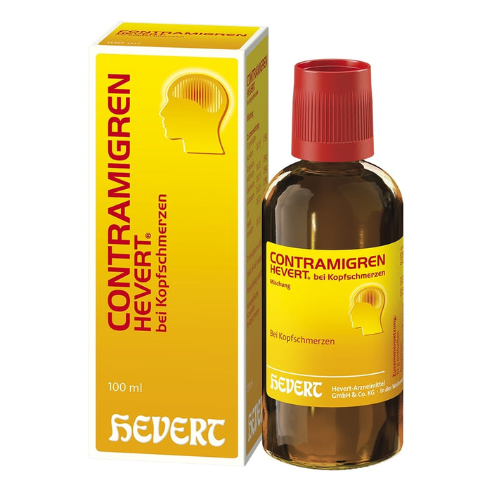 Contramigren Hevert bei Kopfschmerzen, 100 ml Solution