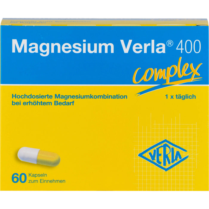 Magnesium Verla 400 complex Kapseln, 60 St. Kapseln