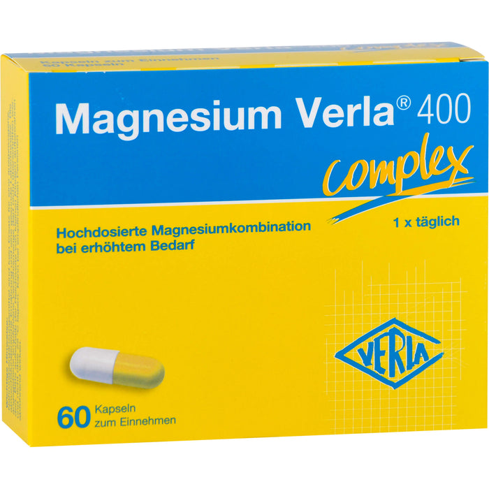 Magnesium Verla 400 complex Kapseln, 60 St. Kapseln