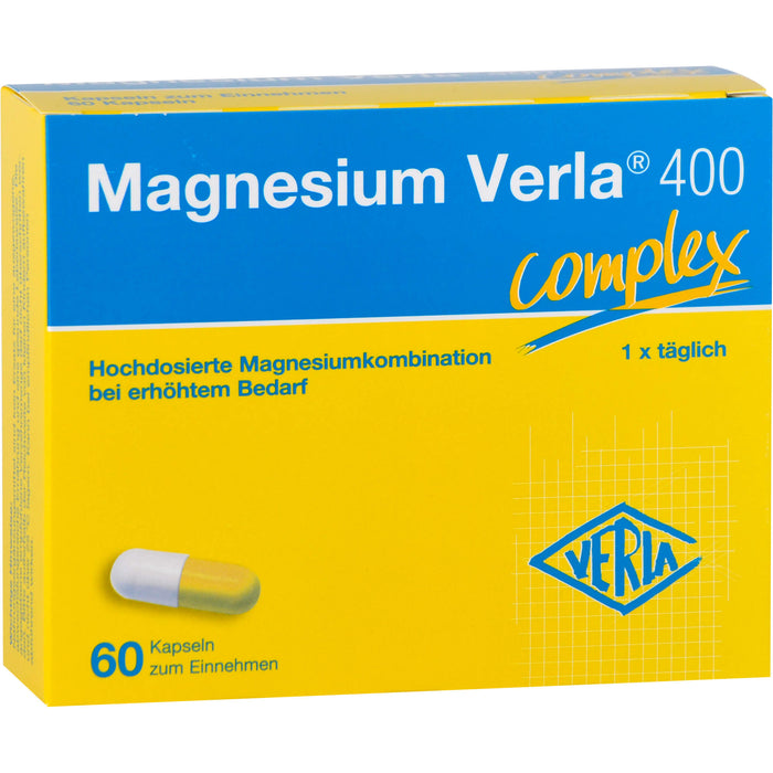 Magnesium Verla 400 complex Kapseln, 60 pcs. Capsules