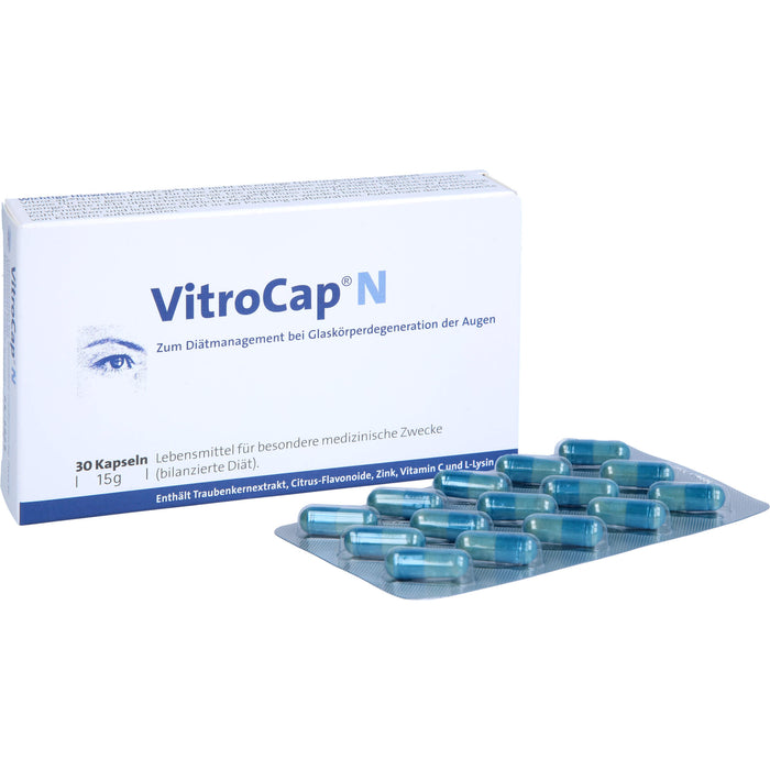 VitroCap N Kapseln bei Glaskörperdegeneration der Augen, 30 pc Capsules