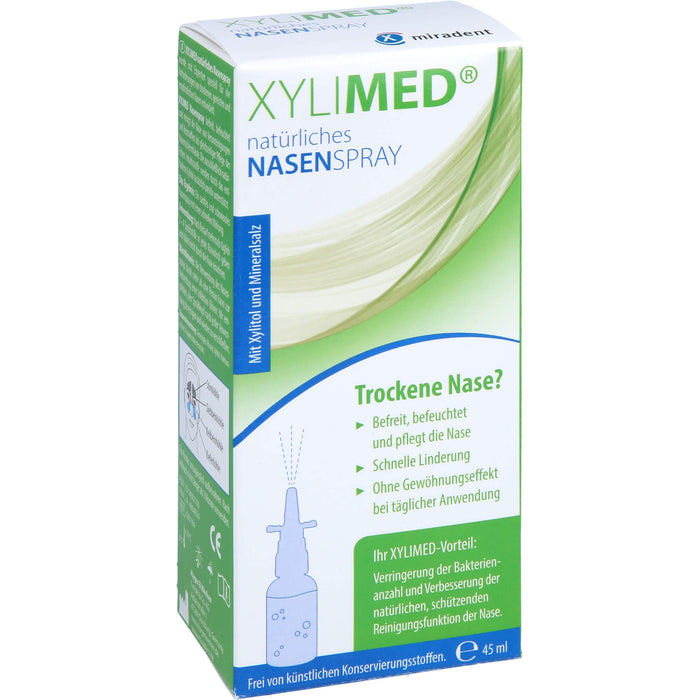 Miradent Xylimed Nasenspray natürlich, 45 ml Solution