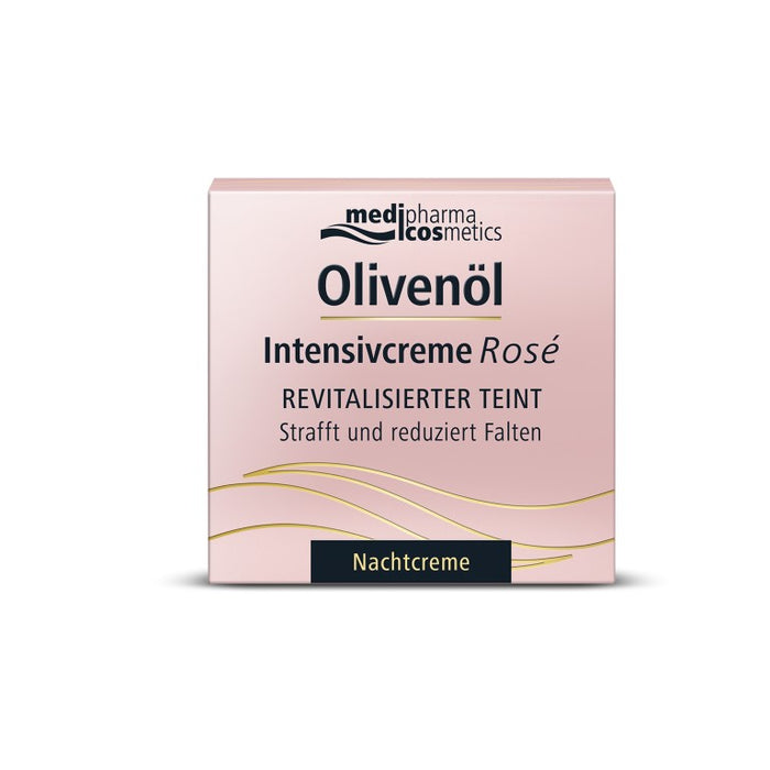 Olivenöl Intensivcreme Rose Nachtcreme, 50 ml Crème