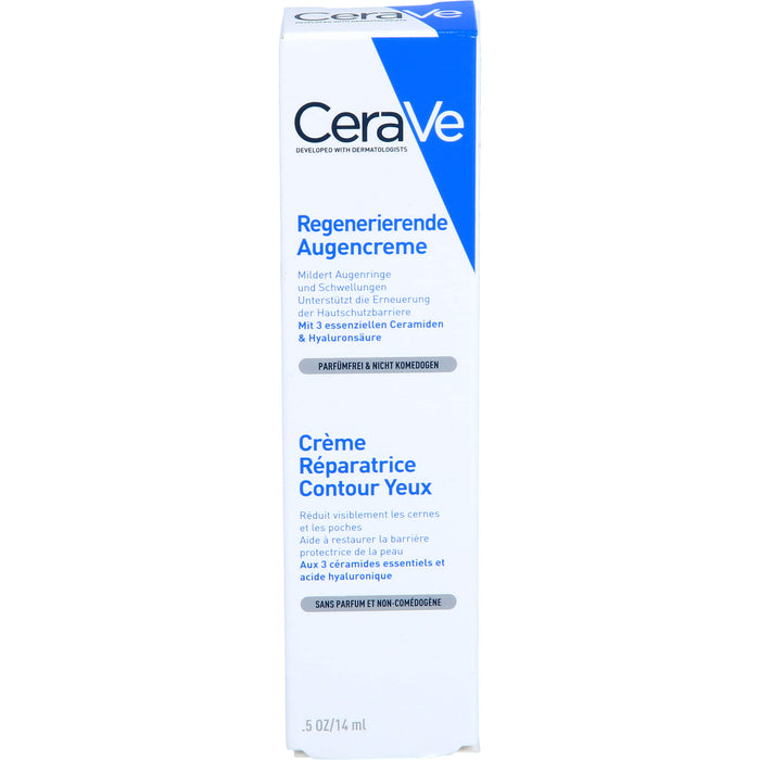 CeraVe Regenerierende Augencreme + Feuchtigkeitslotion, 14 ml Crème