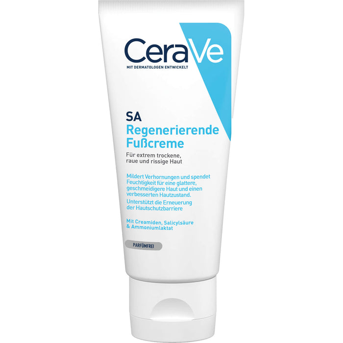 CeraVe SA regenerierende Fußcreme, 88 ml Crème