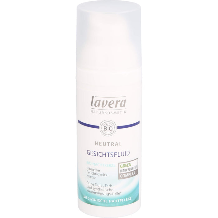 lavera Neutral Gesichtsfluid, 50 ml EMU