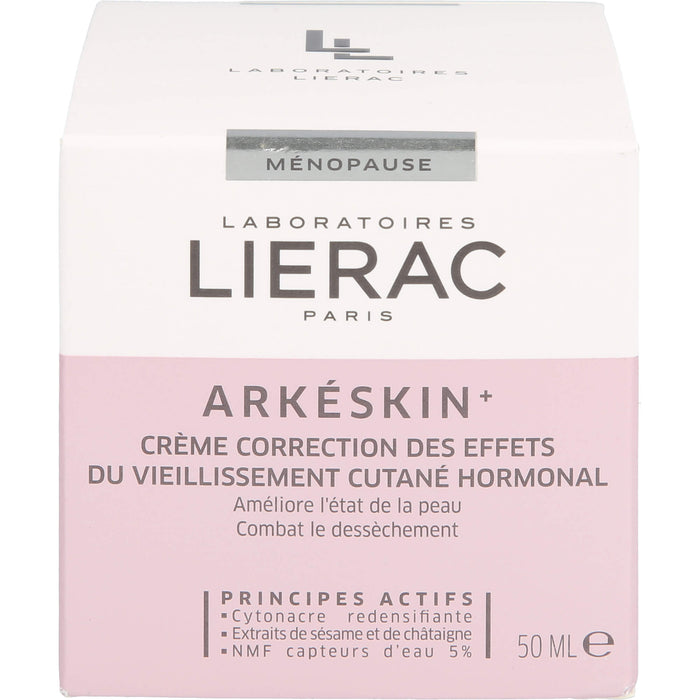 LIERAC Arkeskin Creme N + Lierac schwarze Kosmetiktasche gratis, 50 ml Cream