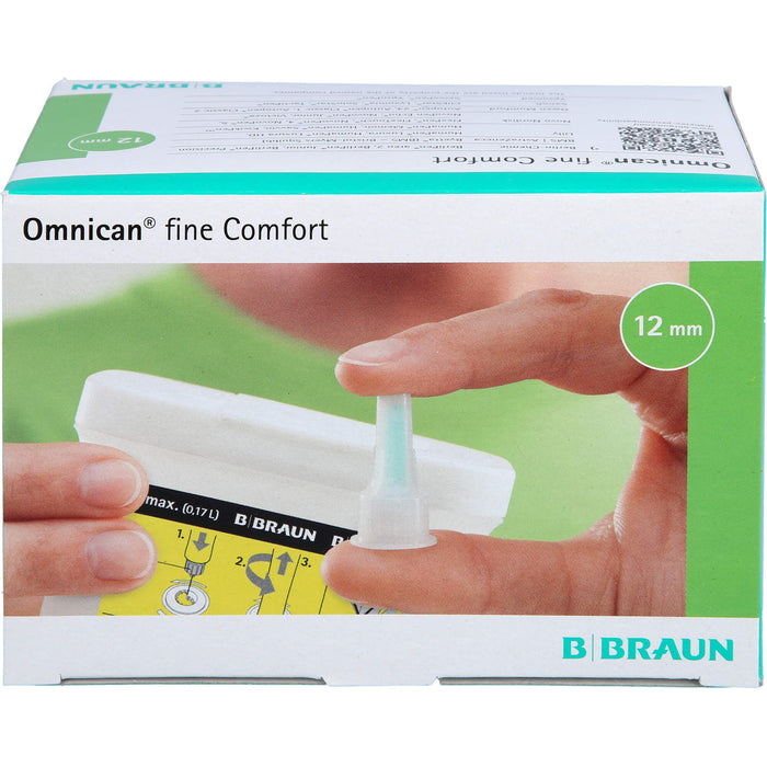 OMNICAN fine Comfort Pen Kanüle 29Gx12 mm, 1 P KAN