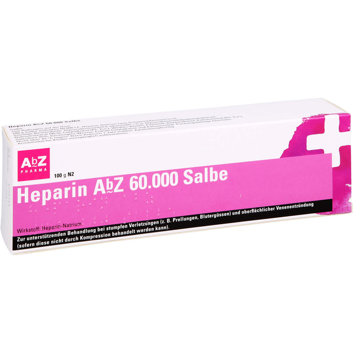 Heparin AbZ 60.000 Salbe, 100 g Salbe