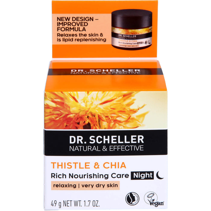 Dr. Scheller Distel&Chia Reichhaltige Pflege Nacht, 50 ml XNC