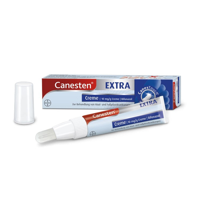 Canesten Extra Creme zur Behandlung von Haut- und Fußpilzerkrankungen, 15 g Creme