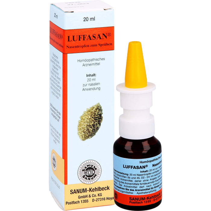 Luffasan Nasentropfen zum Sprühen, 20 ml NAS