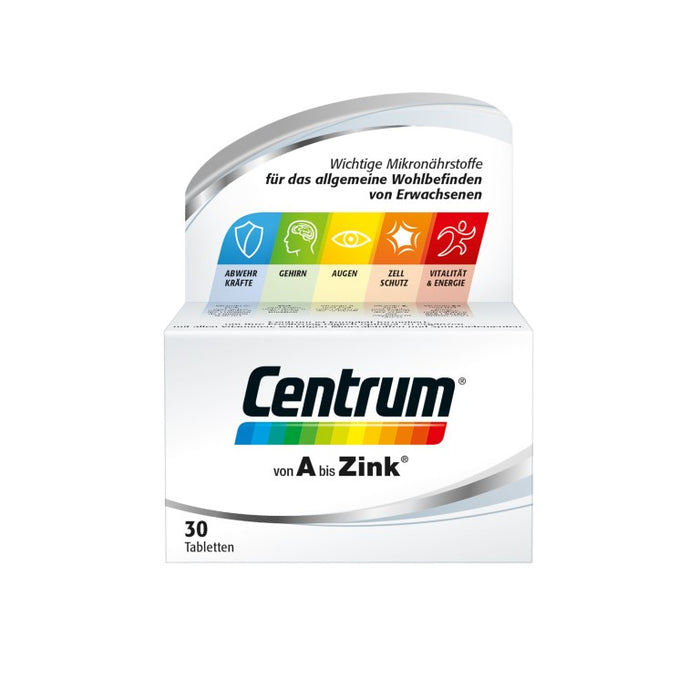 Centrum von A bis Zink Tabletten, 30 pcs. Tablets