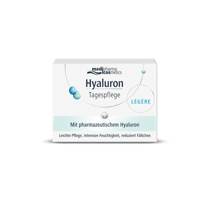 medipharma cosmetics Hyaluron Tagespflege legere im Tiegel, 50 ml Crème