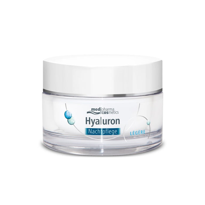 medipharma cosmetics Hyaluron Nachtpflege legere im Tiegel, 50 ml Cream