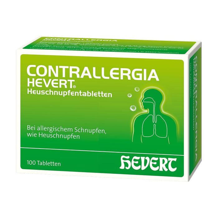 Contrallergia Hevert Heuschnupfentabletten, 100 pc Tablettes