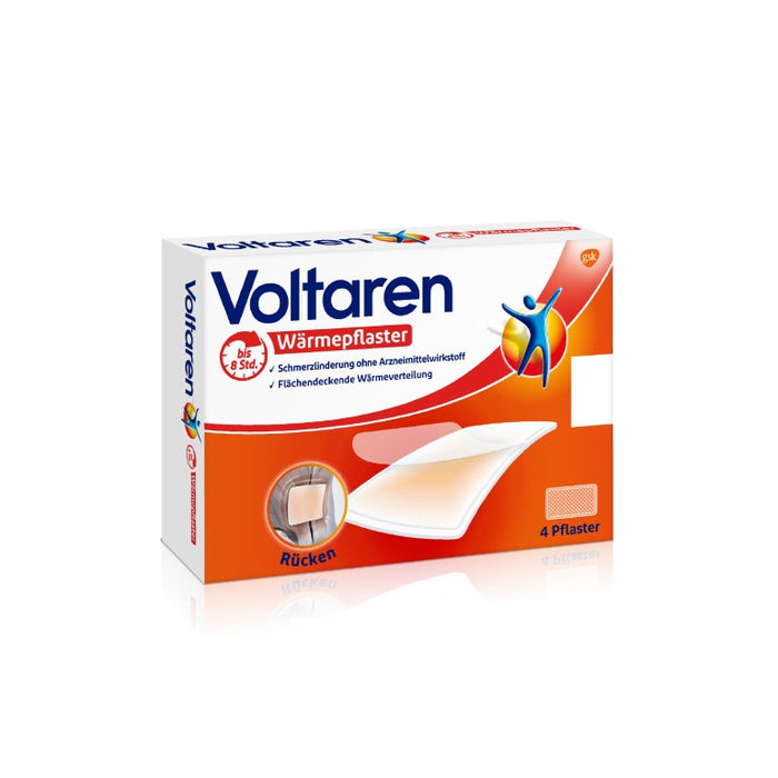 Voltaren Wärmepflaster Rücken, 4 St. Pflaster