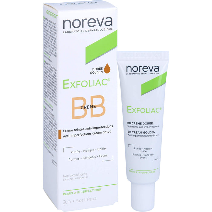 Noreva exfoliac getönte BB-Creme dunkel, 30 ml Cream