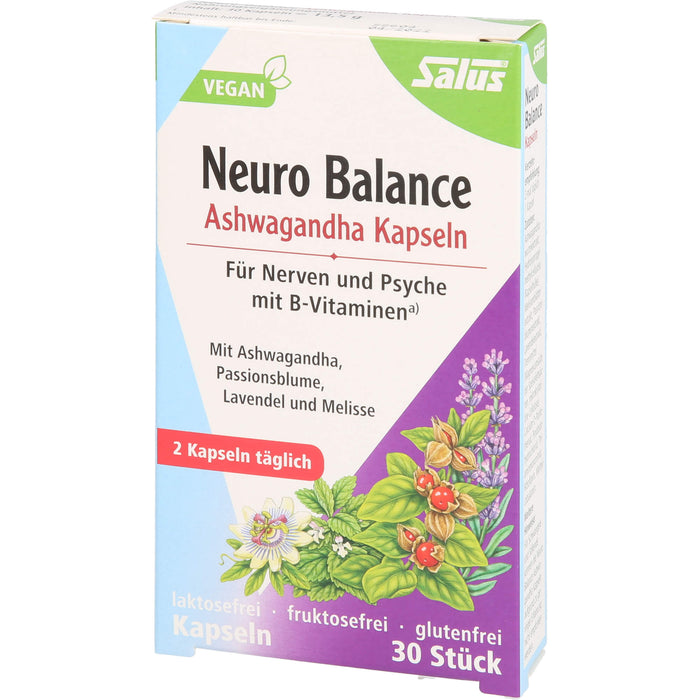 Salus Neuro Balance Ashwagandha Kapseln, 30 pcs. Capsules