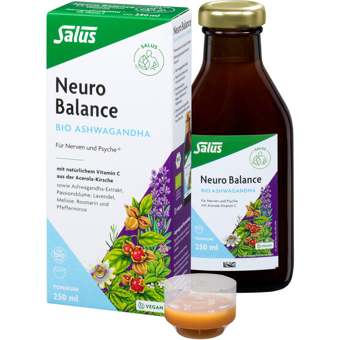 Salus Neuro Balance Ashwagandha Bio Tonikum, 250 ml Solution