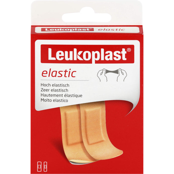 LEUKOPLAST ELASTIC 76X19MM (8ST) 76X25MM (12ST), 20 St PFL