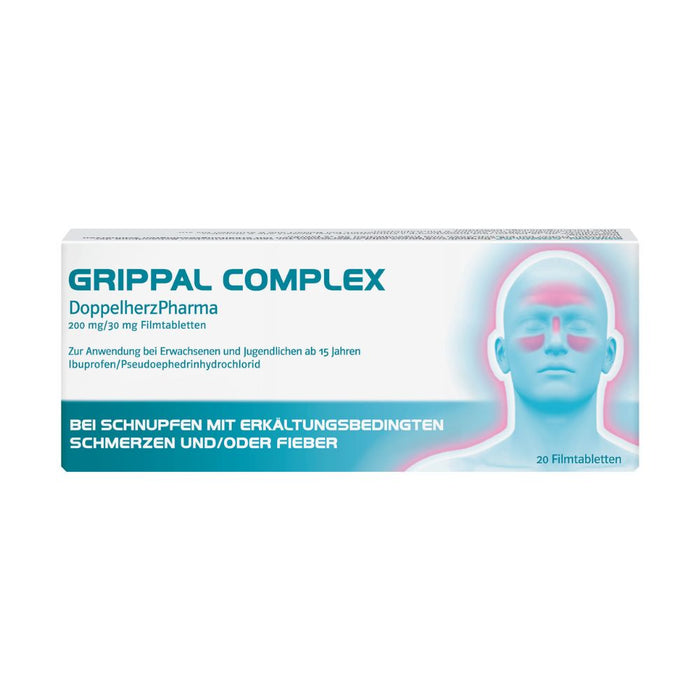 Doppelherz system Grippal Complex Tabletten, 20 pc Tablettes