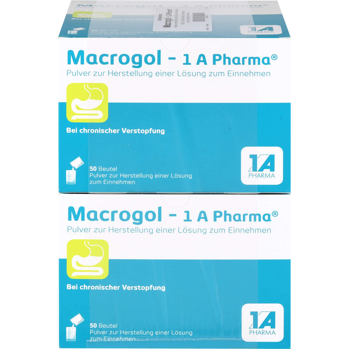 Macrogol - 1A Pharma Pulver bei chronischer Verstopfung, 100 pc Sachets