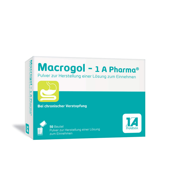 Macrogol - 1A Pharma Pulver bei chronischer Verstopfung, 100 pc Sachets