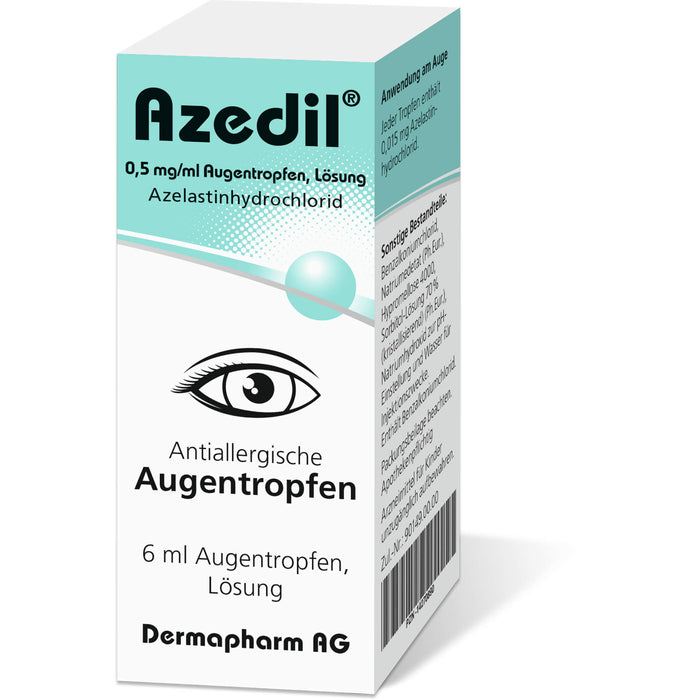 Azedil 0,5 mg/ml Augentropfen, Lösung, 6 ml ATR