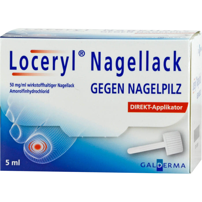 Loceryl wirkstoffhaltiger Nagellack gegen Nagelpilz, 5 ml Wirkstoffhaltiger Nagellack