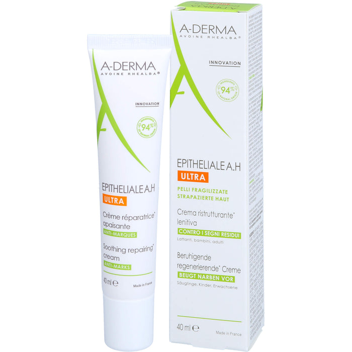 A-DERMA Epitheliale A.H Ultra beruhigende regenerierende Creme, 40 ml Creme