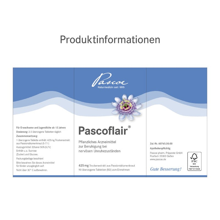 Pascoflair überzogene Tabletten, 90 pc Tablettes