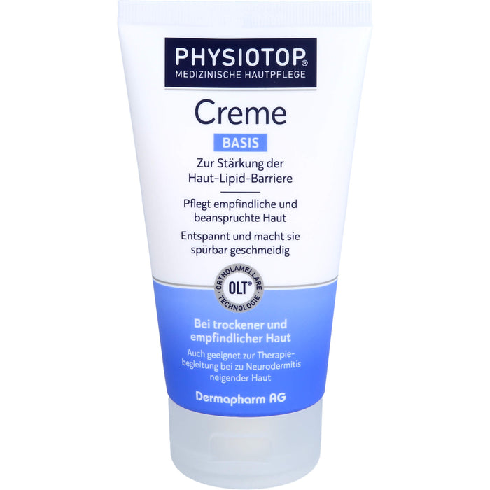 Physiotop Basis Creme zur Stärkung der Haut-Lipid-Barriere, 150 ml Crème