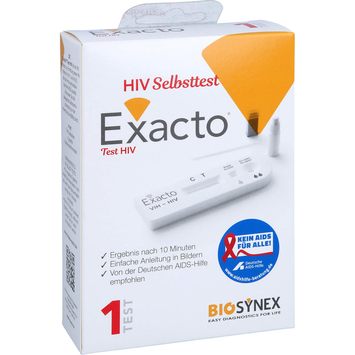 BIOSYNEX Exacto HIV Selbsttest, 1 pcs. Test