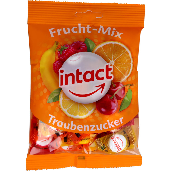 intact Frucht-Mix Traubenzucker, 100 g Candies