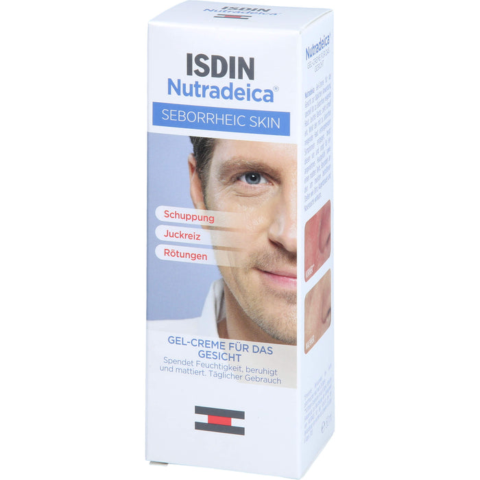 ISDIN Nutradeica Seborrheic Skin Gel-Creme für das Gesicht, 50 ml Creme