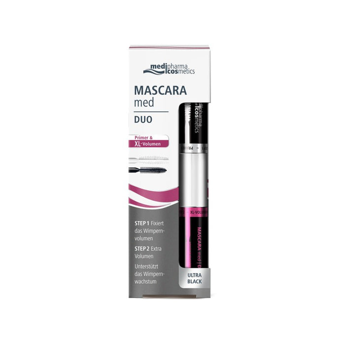 medipharma cosmetics Mascara med Duo Primer & XL-Volumen, 1 pcs. Mascara