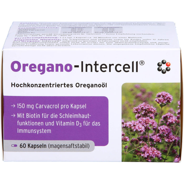 Oregano-Intercell Kapseln, 60 pcs. Capsules