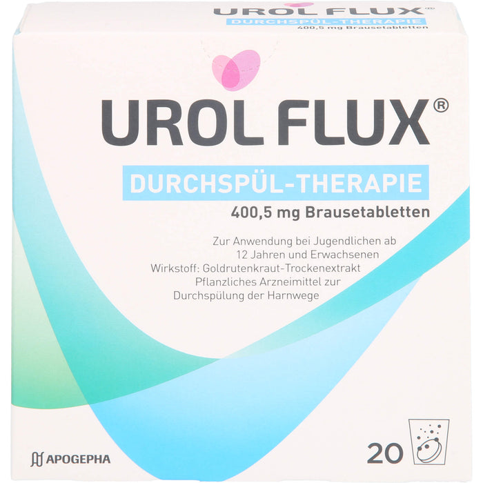 UROL FLUX Durchspül-Therapie Brausetabletten, 20 pcs. Tablets