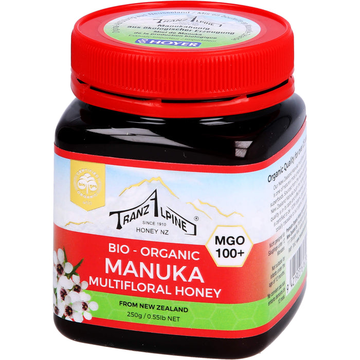 Bio Manuka Honig MGO 100+ TranzAlpine, 250 g