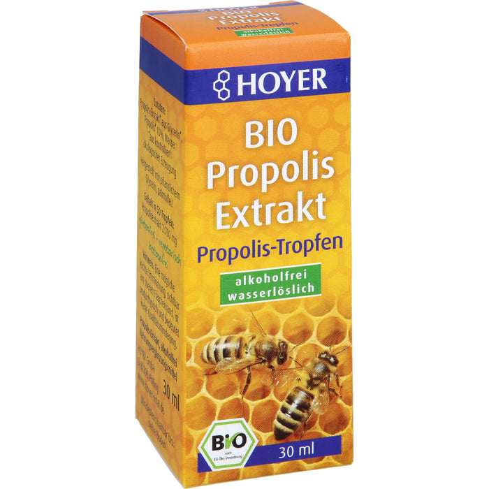 HOYER Propolis Extrakt BIO alkoholfrei wasserlösl., 30 ml TRO